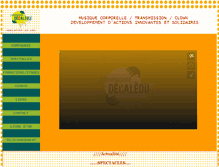 Tablet Screenshot of decaleou.com